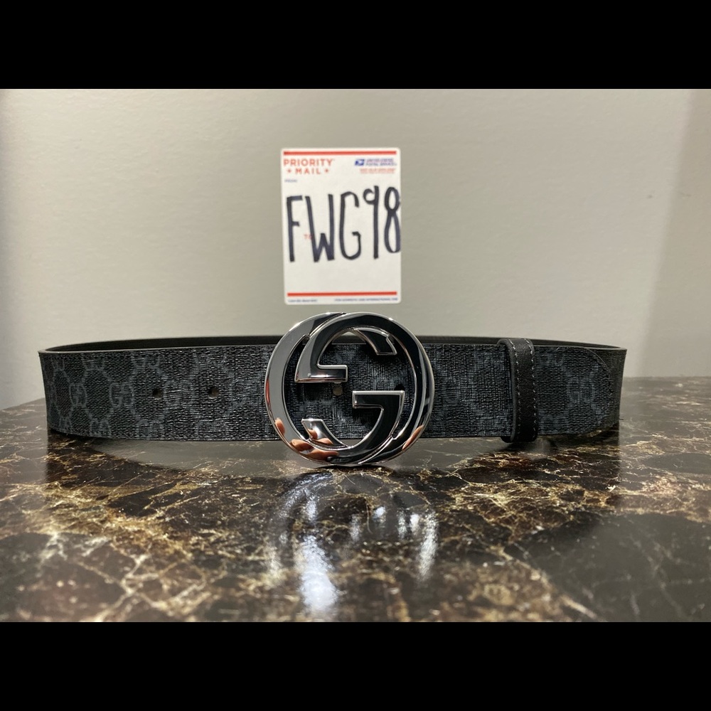 GG Supreme belt with G buckle